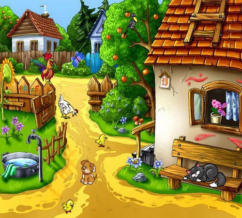 Sunny Village Screensaver 1.0